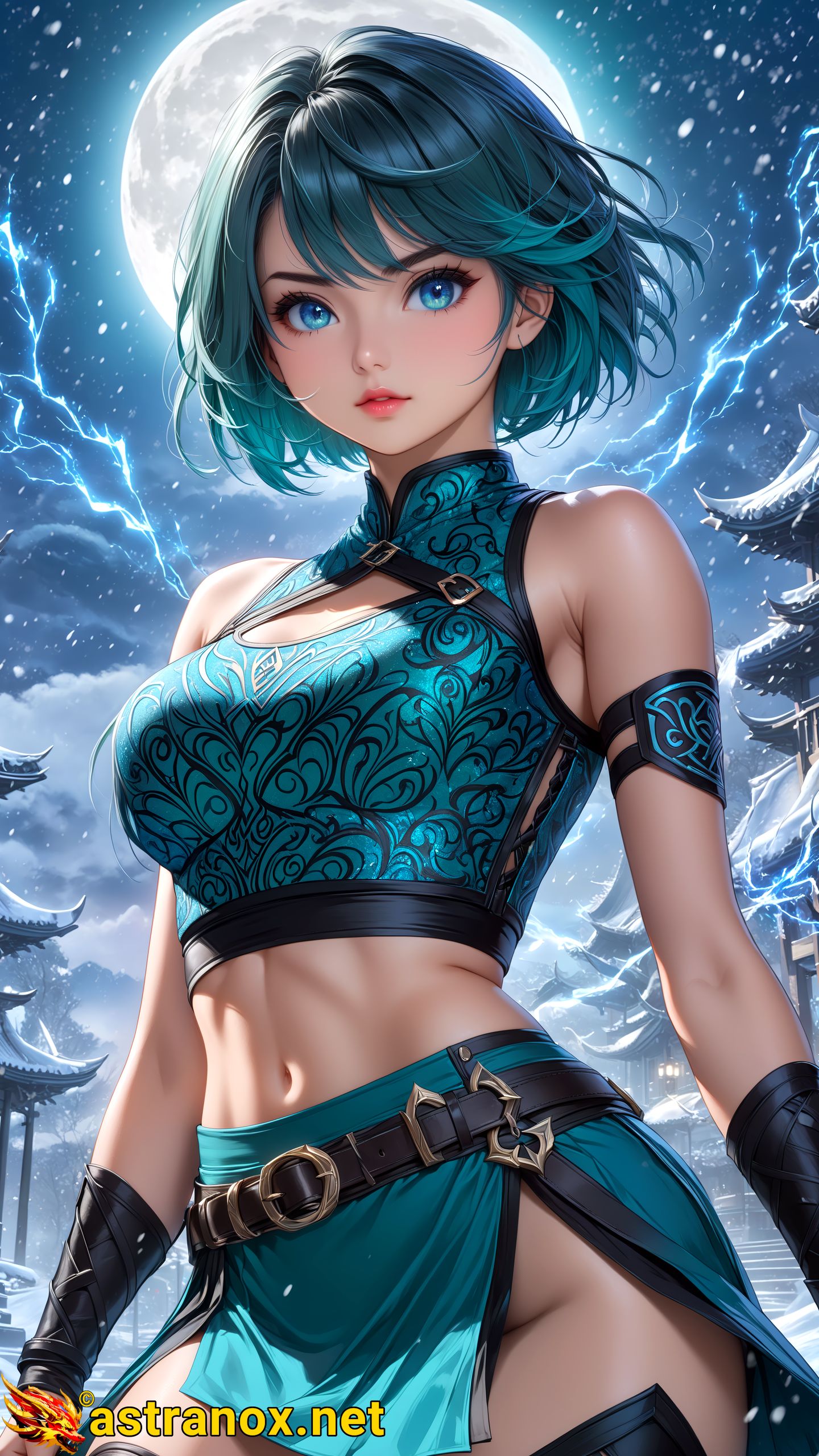 Amazing Young Female at - Download Free 4K Wallpaper Fantasy wallpaper with Eyes and Hair.