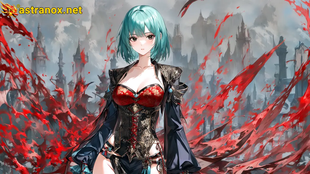 Amazing Young Female  at  - Download Free 4K Wallpaper Fantasy wallpaper with  Eyes and  Hair.